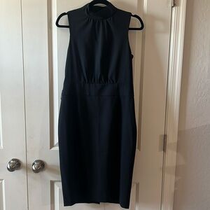 Club Monaco Mock Neck Wool Blend Dress